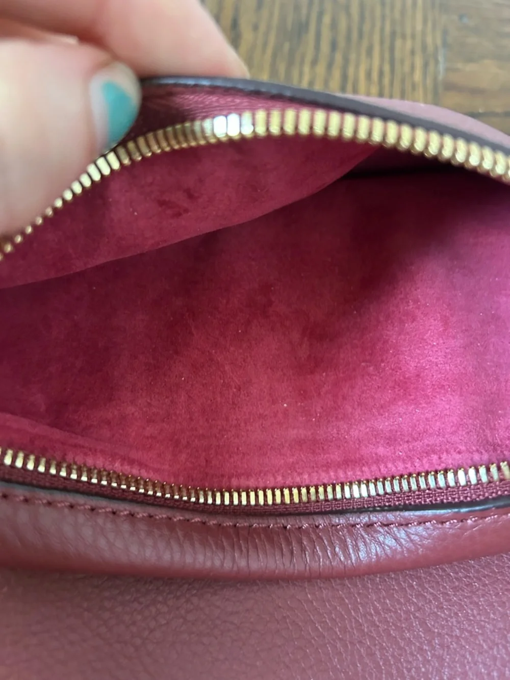 Hammitt VIP Medium Pomodoro Red Leather Crossbody nwot - Picture 10 of 10